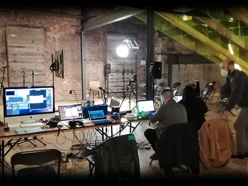 Location recording for bands, live events, hybrid events and live streaming in Edinburgh, Scotland and UK | Black Cave Recordings